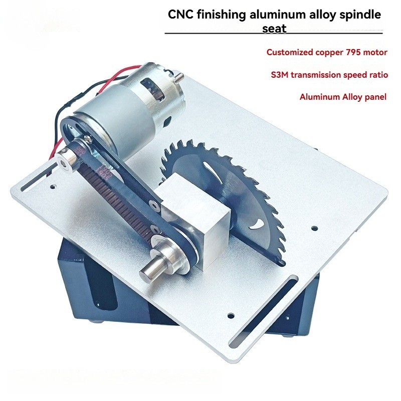 Mini Table Saw For Woodworking - Mini scie d'établi 120W, scie de