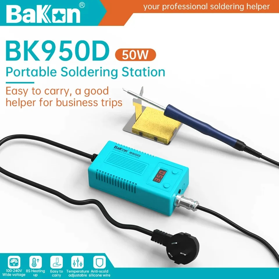 Digital Soldering Station T12 - Station de soudage Bakon BK950D T12