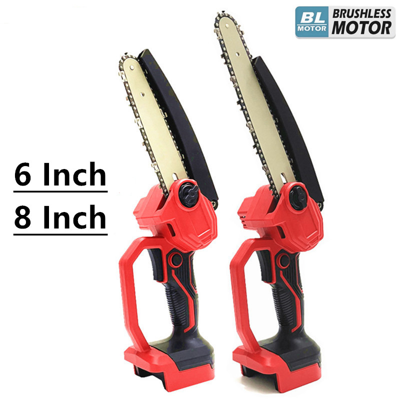 Mini Electric Chainsaw 6 Inch - Pour Milwaukee 18V batterie 6/8 pouces
