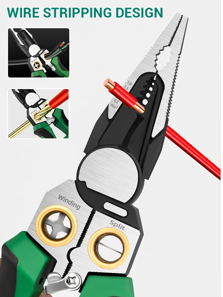 Testeur de tension et pince à  - Automatic Wire Stripper Cutter avis et prix