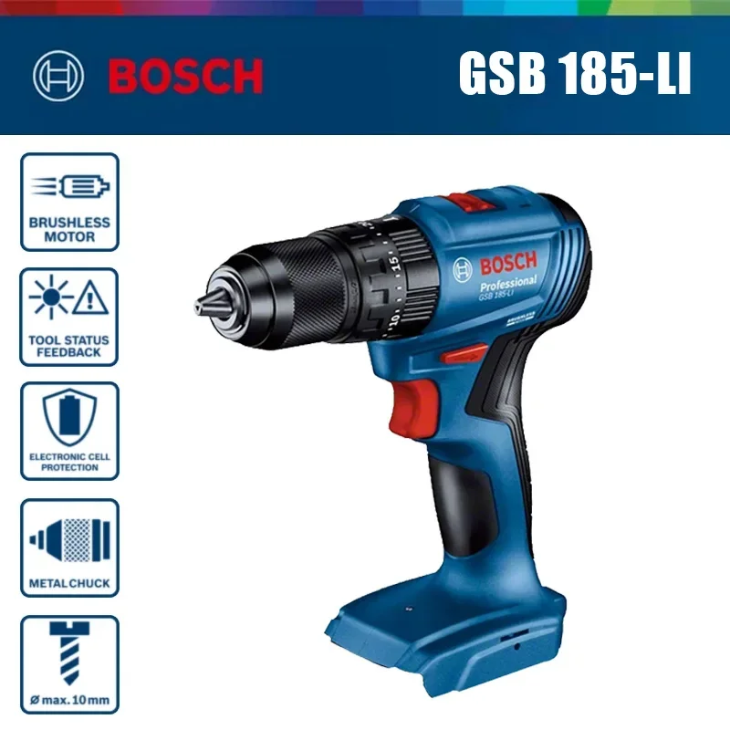Perceuse à percussion sans fil - Brushless Cordless Electric Drill 18V avis et prix