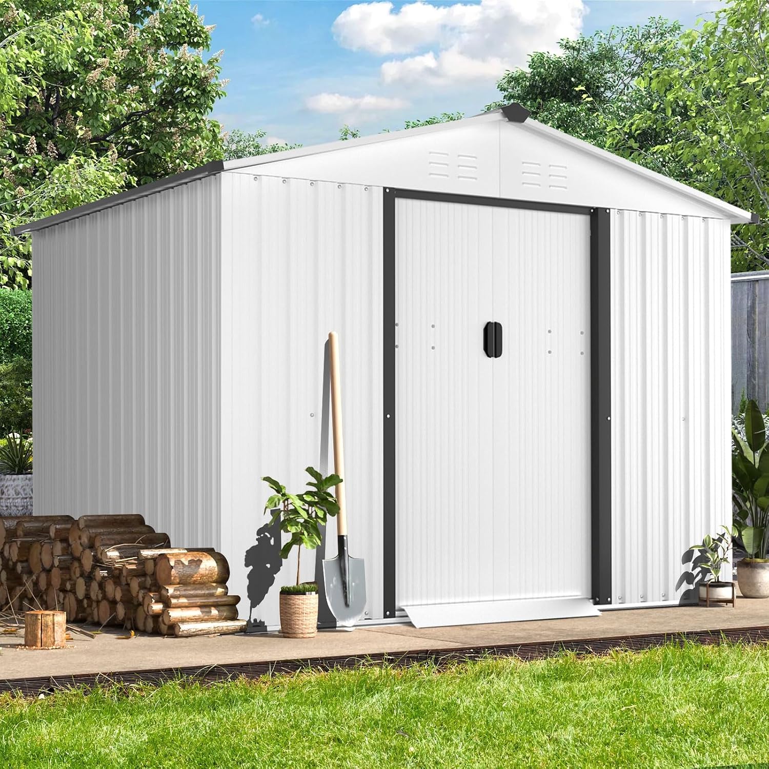 Abri de rangement extérieur 6X - Garden Tools avis et prix