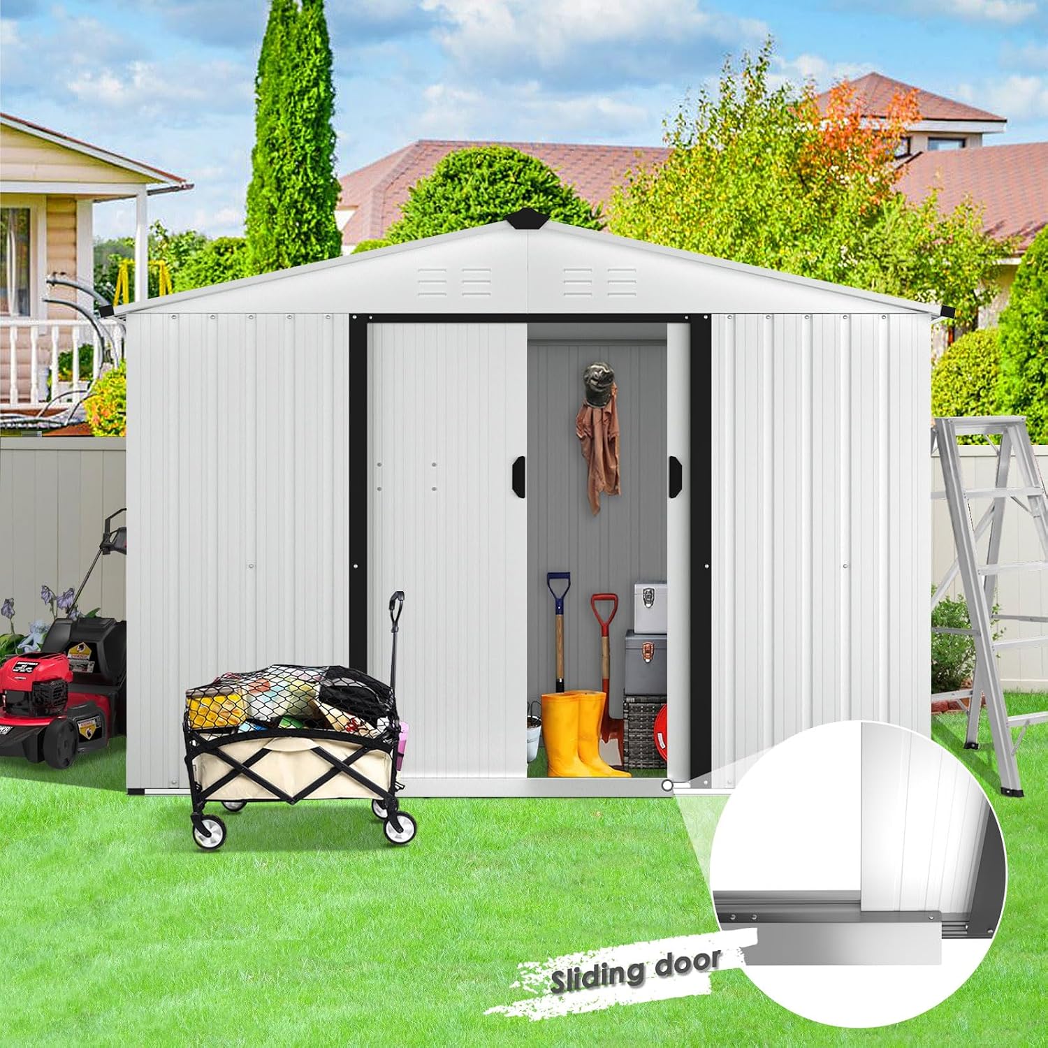 Abri de rangement extérieur 6X - Garden Tools avis et prix