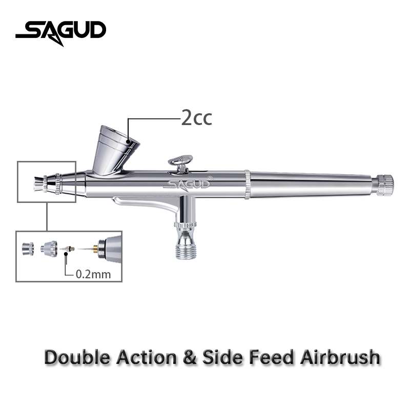 SAGUD – aérographe modèle SD-1 - Airbrush Kit With Mini Compressor avis et prix