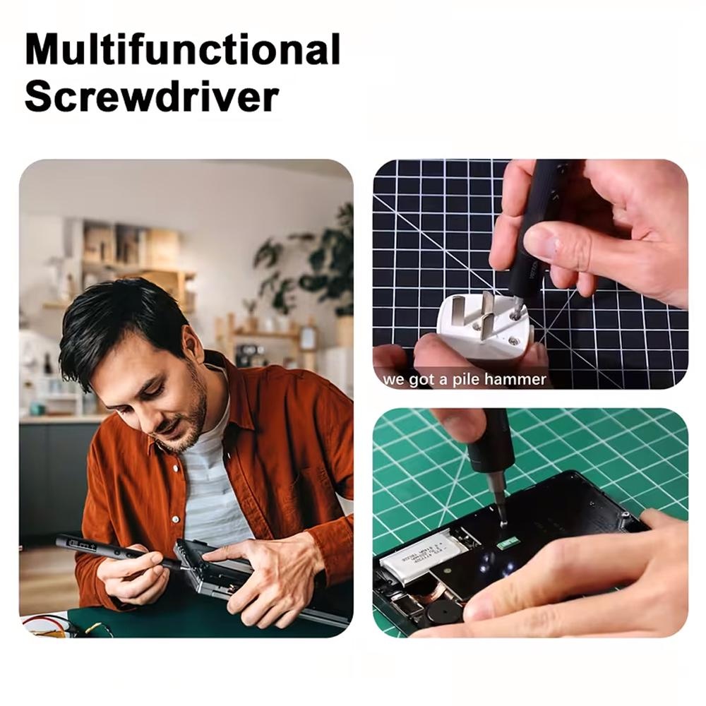Ensemble de tournevis électriq - Electric Screwdriver Rechargeable Usb avis et prix