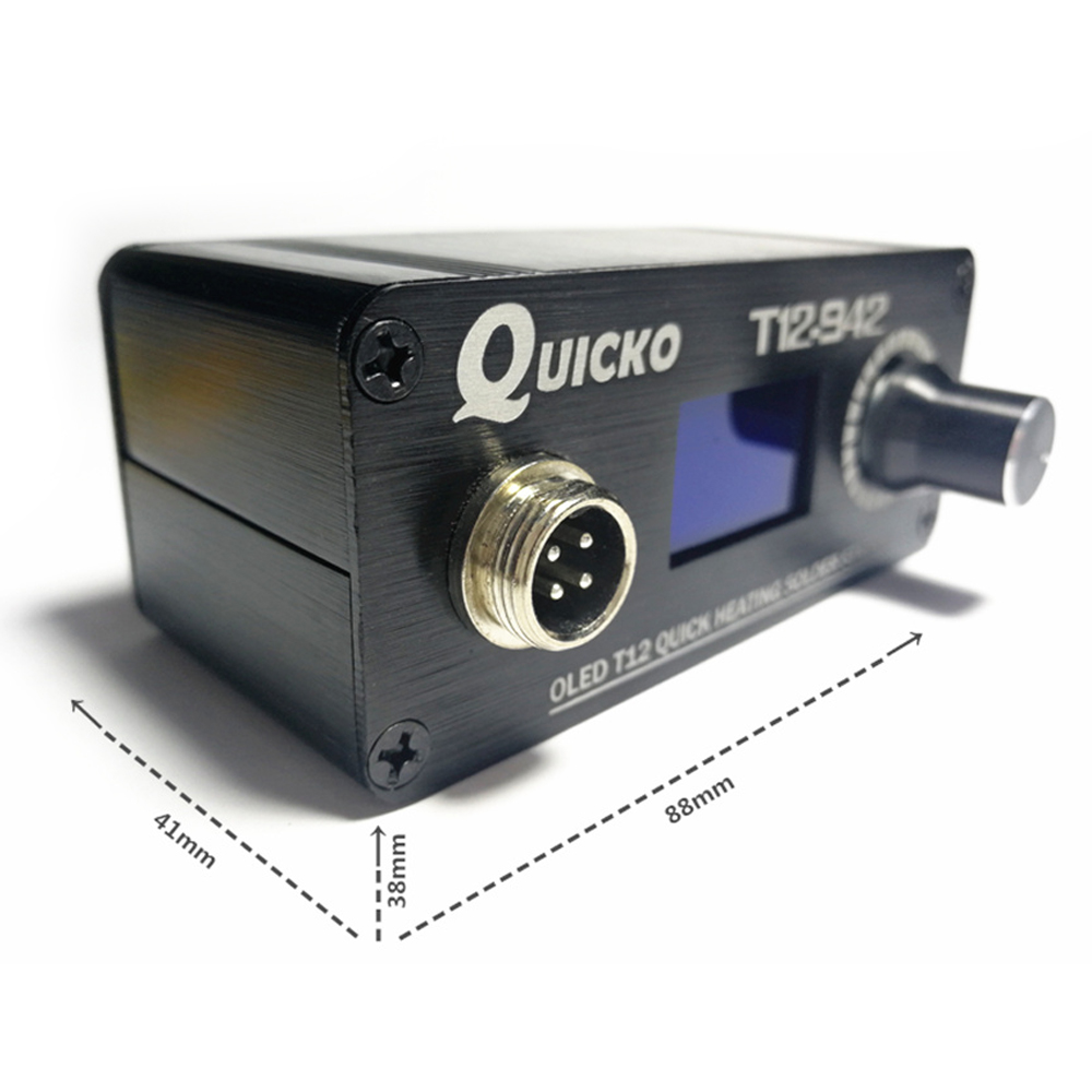 QUICKO MINI T12 STC OLED stati - Digital Soldering Station T12 avis et prix