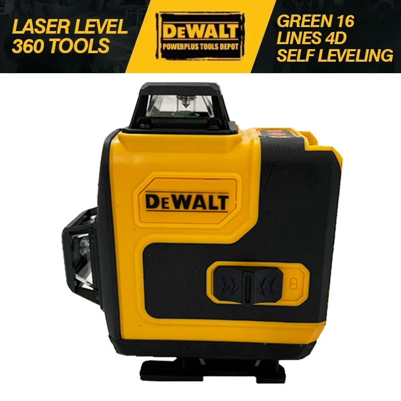 Niveau laser Dewalt 360° vert  - Laser Level 16 Lines 4D Green avis et prix