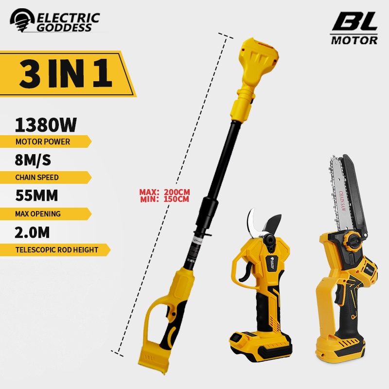 Tronçonneuse électrique sans b - Mini Electric Chainsaw 6 Inch avis et prix