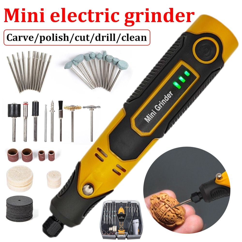 Mini meuleuse sans fil, 3 vite - Cordless Rotary Tool Kit Accessories avis et prix